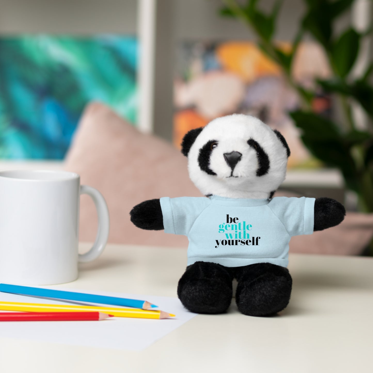 Be Gentle - Stuffed Animals with Tee