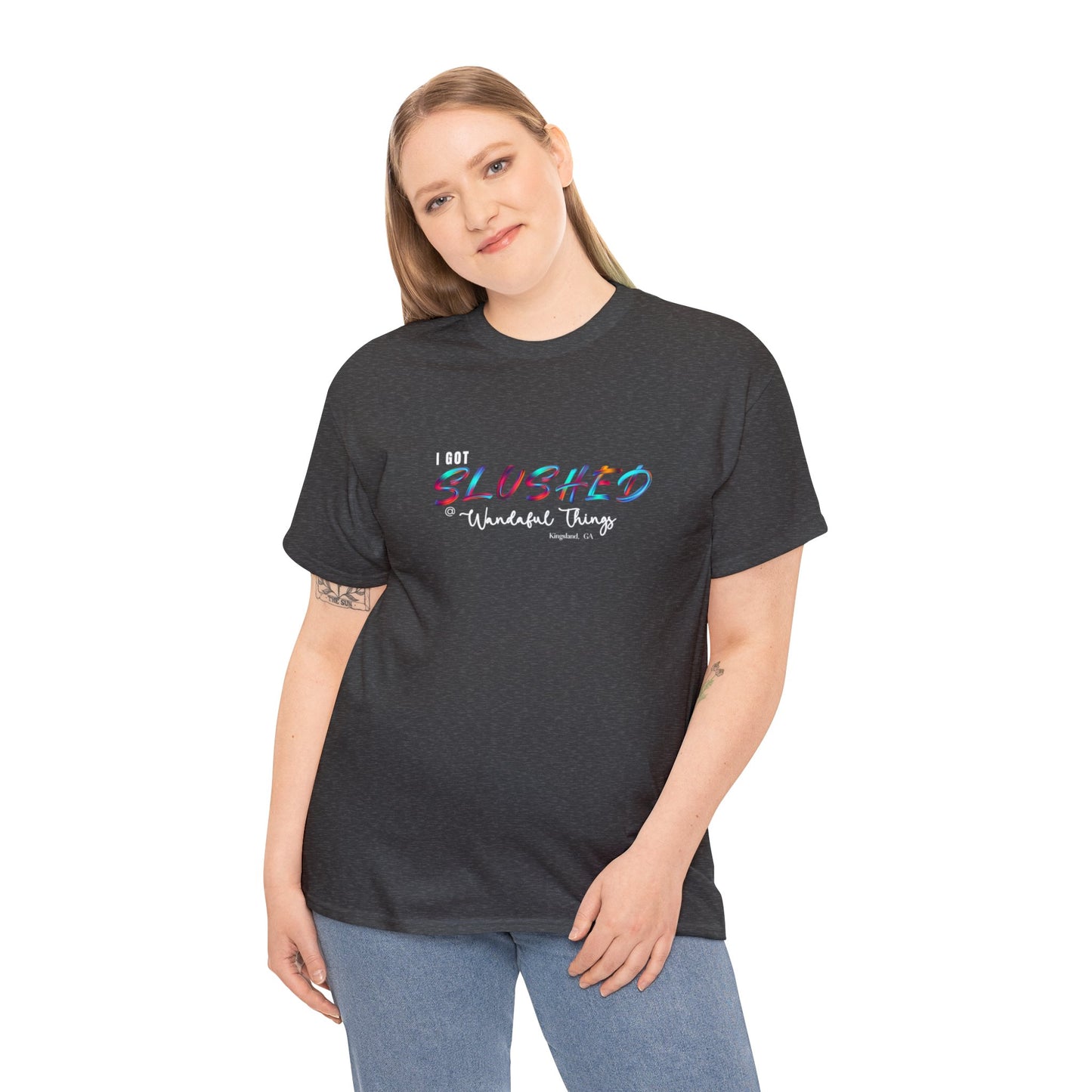 Slushed (dark) - Unisex Heavy Cotton Tee