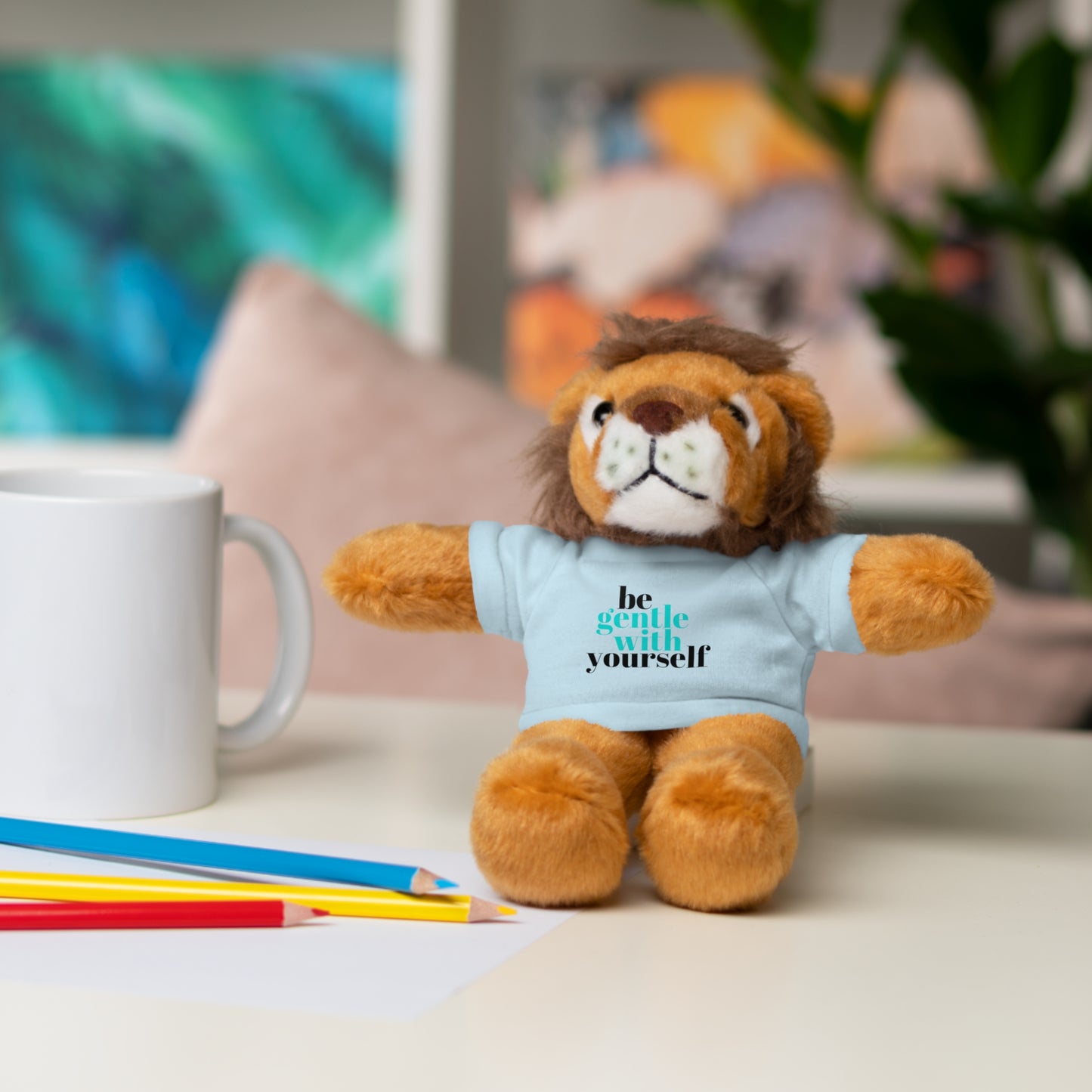 Be Gentle - Stuffed Animals with Tee