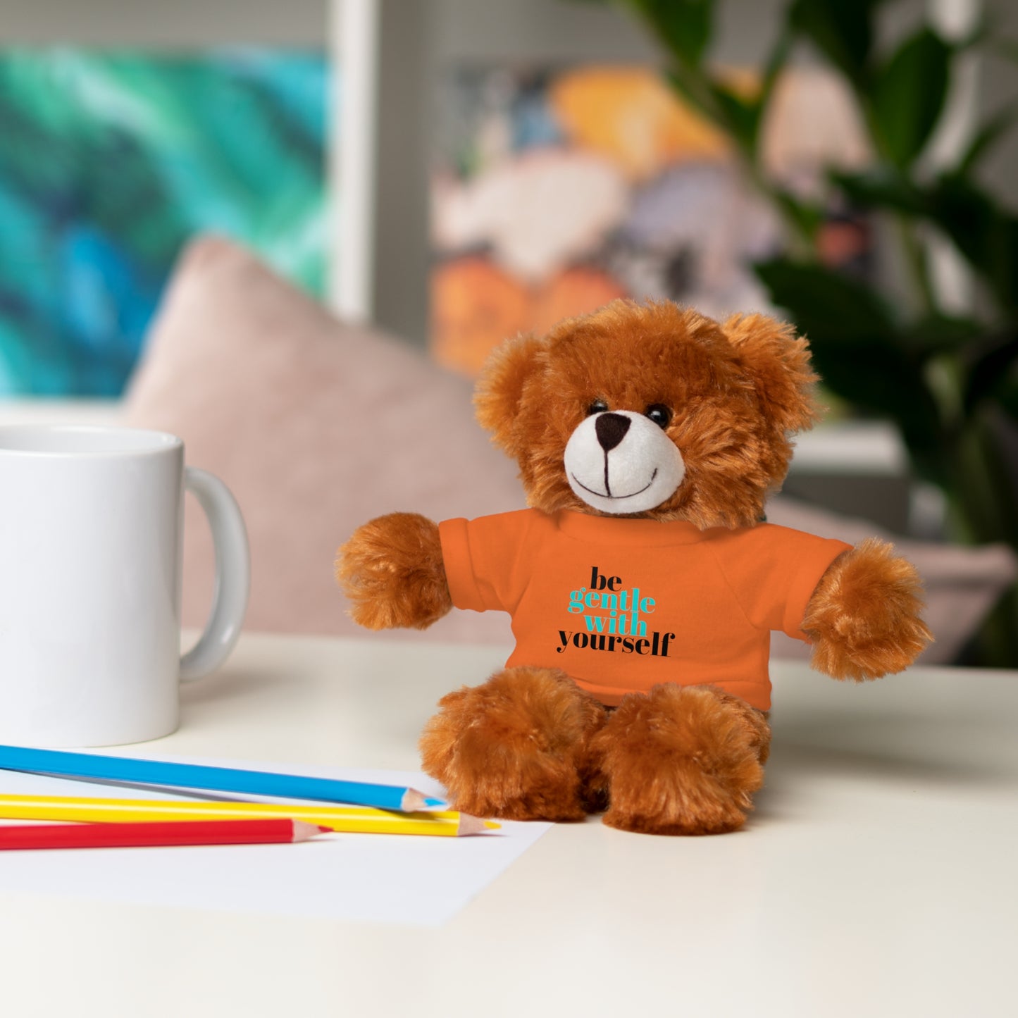 Be Gentle - Stuffed Animals with Tee